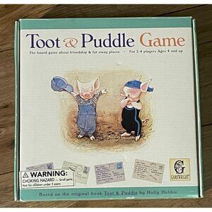 Gamewright Vintage Toot & Puddle Board Game NEW Condition